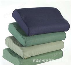 恒万服饰 民政应急救灾 军绿色硬质棉枕头 用定型枕 舒适护颈