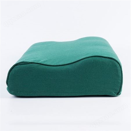 批发海陆空军绿色枕头武款橄榄绿学生单位军训棉枕宿舍劳保单人枕