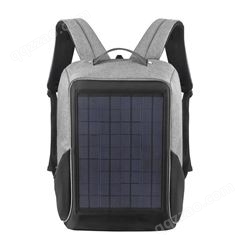 DEKS 太阳能充电背包户外背包尼龙材质轻便Sunpower书包带充电宝